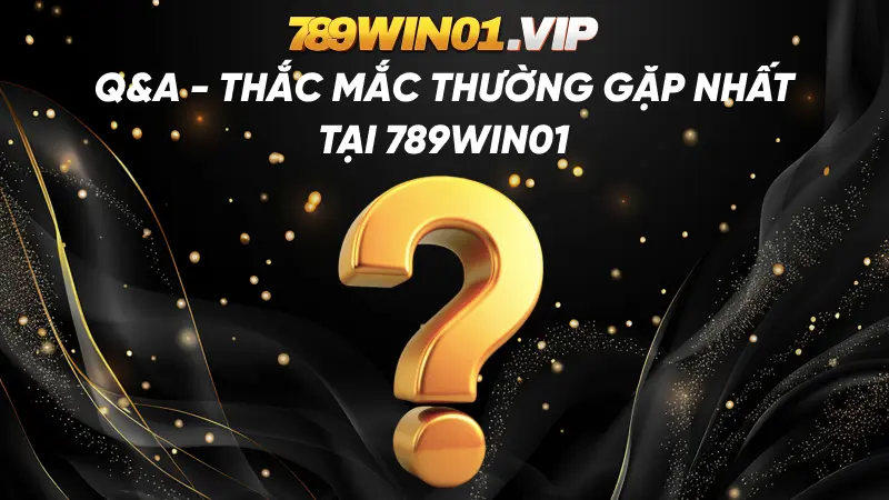 Q&A - Thắc mắc thường gặp nhất tại 789win01